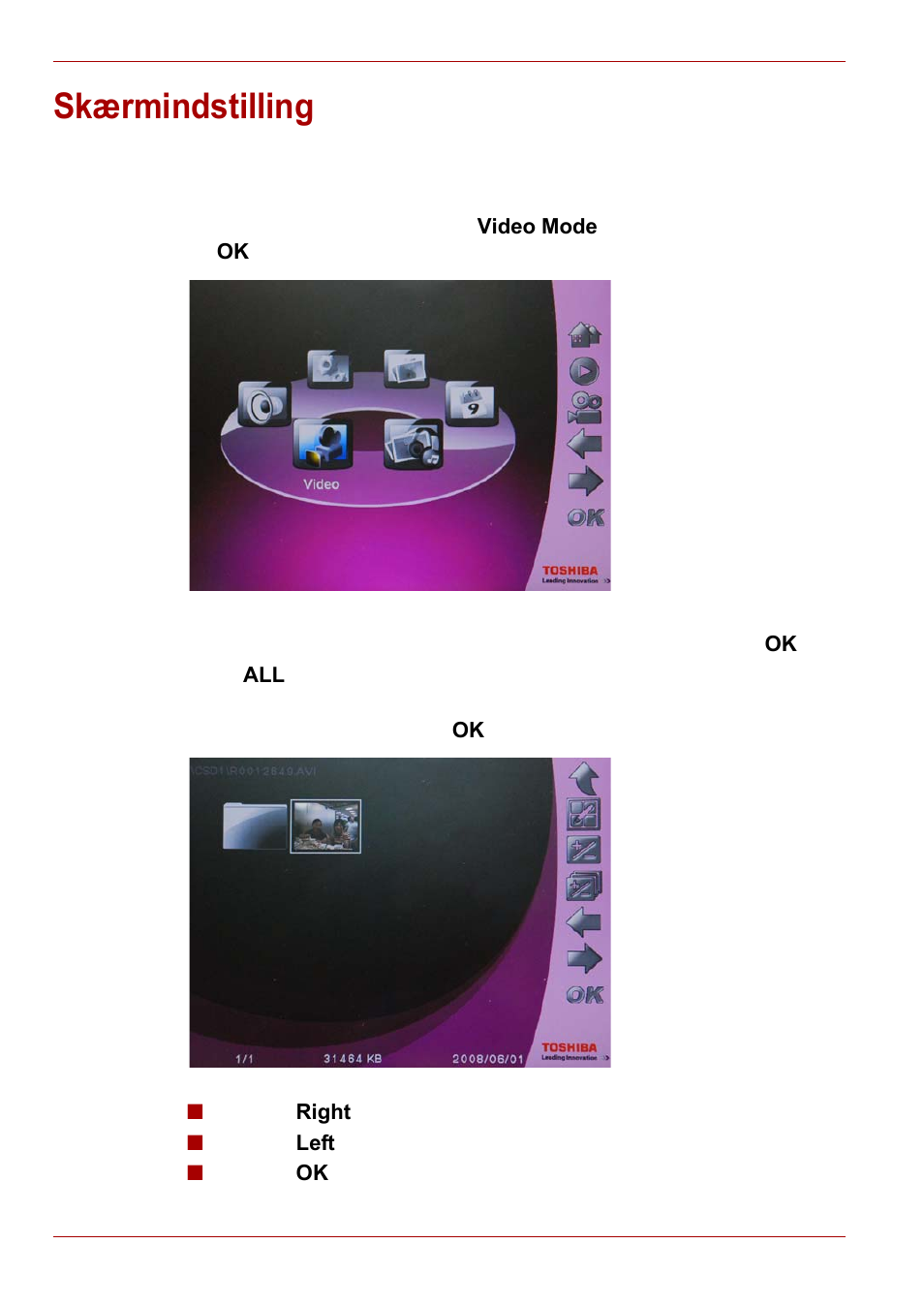 Skærmindstilling | Toshiba Gigaframe L80-81 User Manual | Page 118 / 870