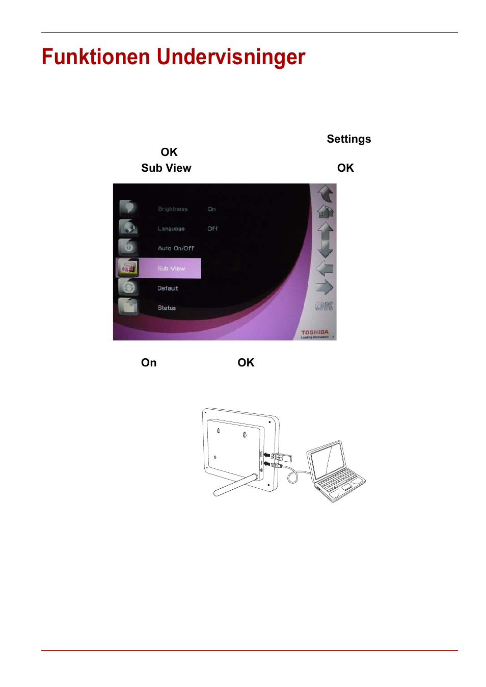 Funktionen undervisninger | Toshiba Gigaframe L80-81 User Manual | Page 125 / 870