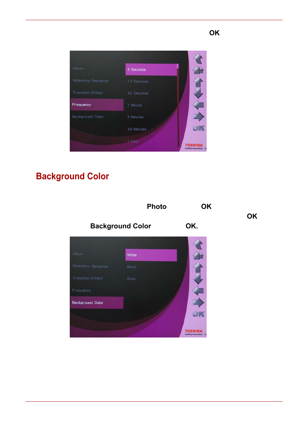 Background color | Toshiba Gigaframe L80-81 User Manual | Page 13 / 870