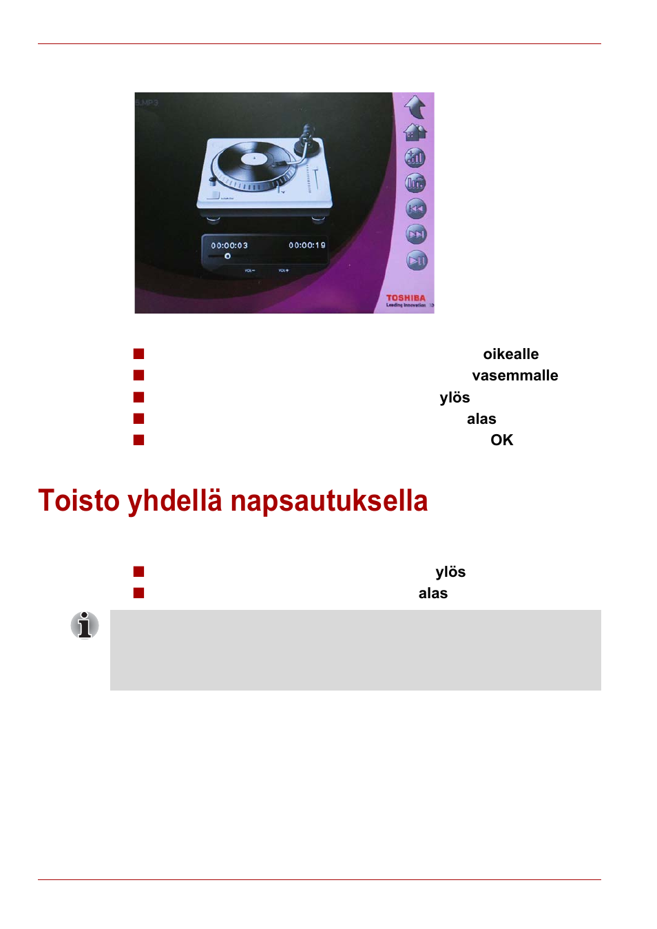 Toisto yhdellä napsautuksella | Toshiba Gigaframe L80-81 User Manual | Page 218 / 870