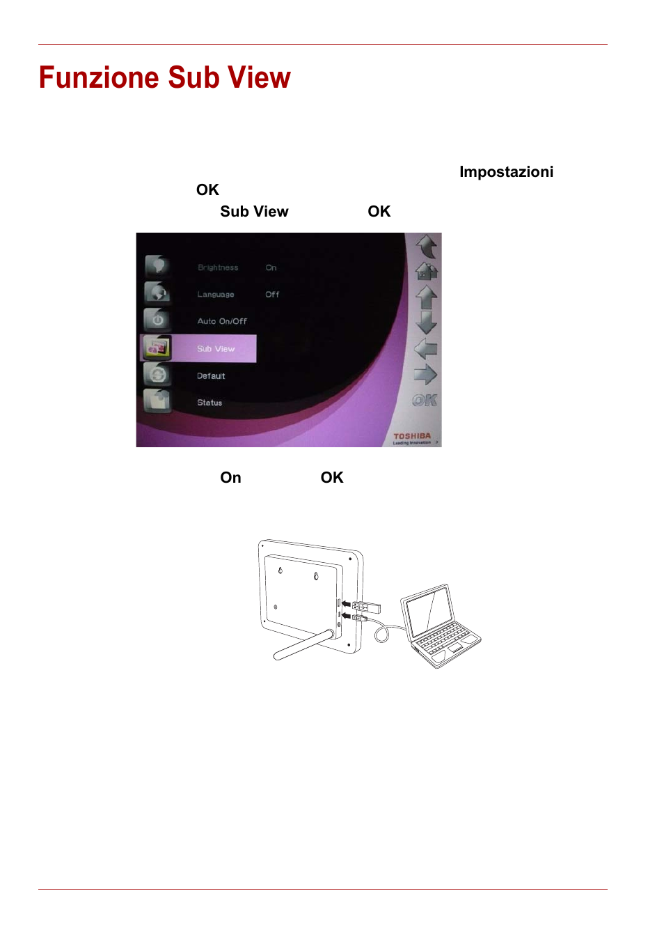 Funzione sub view | Toshiba Gigaframe L80-81 User Manual | Page 318 / 870