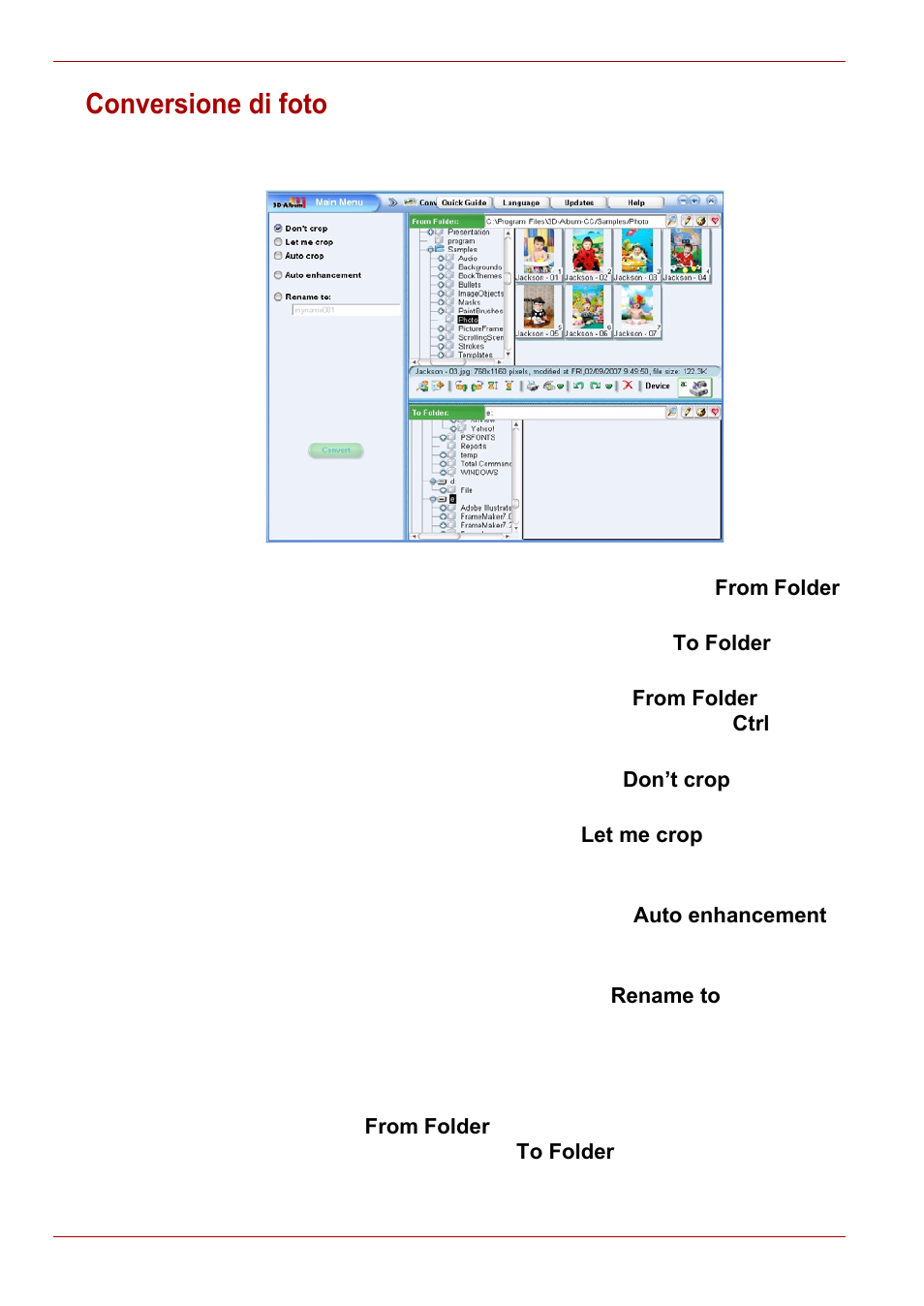 Conversione di foto | Toshiba Gigaframe L80-81 User Manual | Page 324 / 870