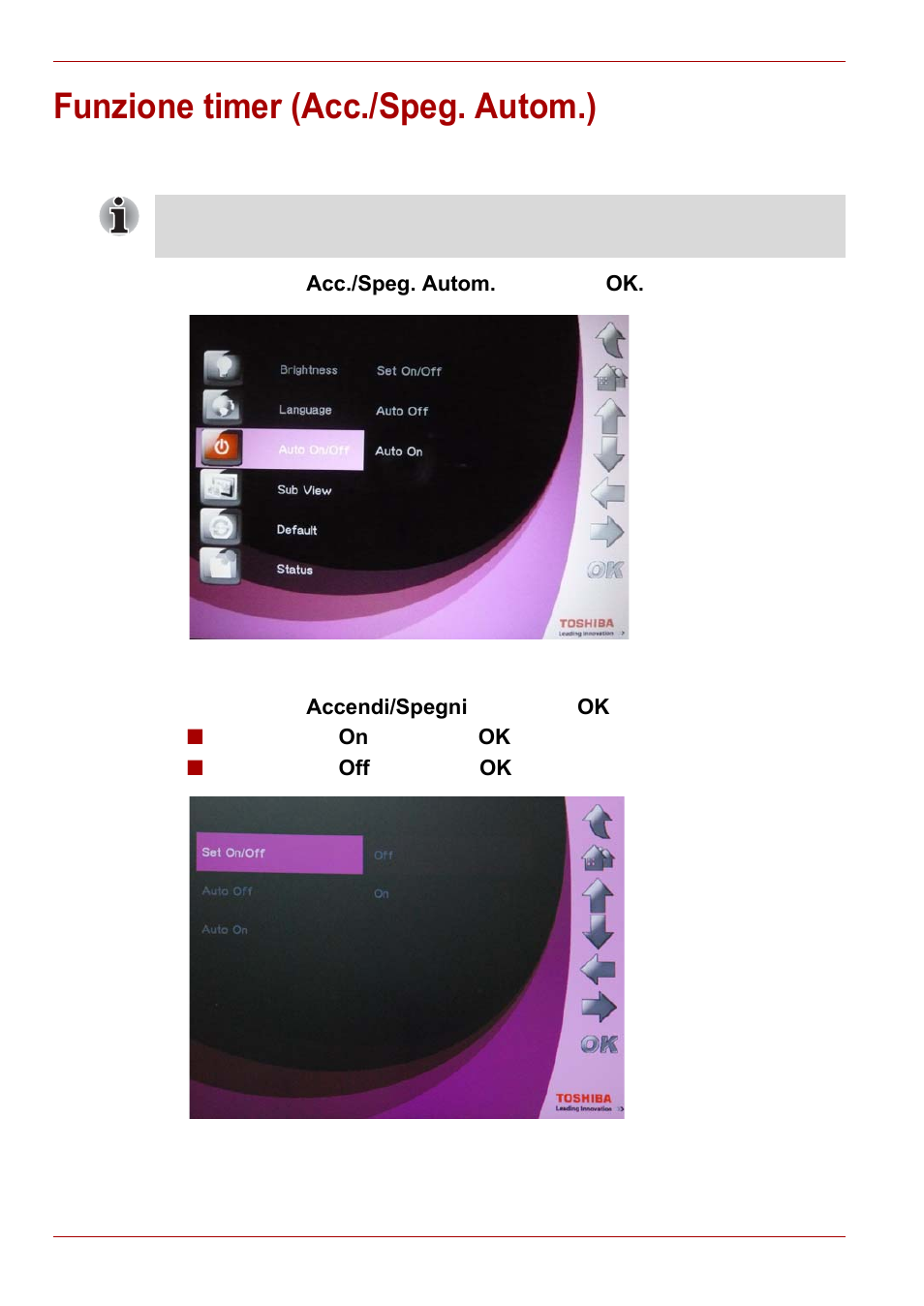 Funzione timer (acc./speg. autom.) | Toshiba Gigaframe L80-81 User Manual | Page 328 / 870