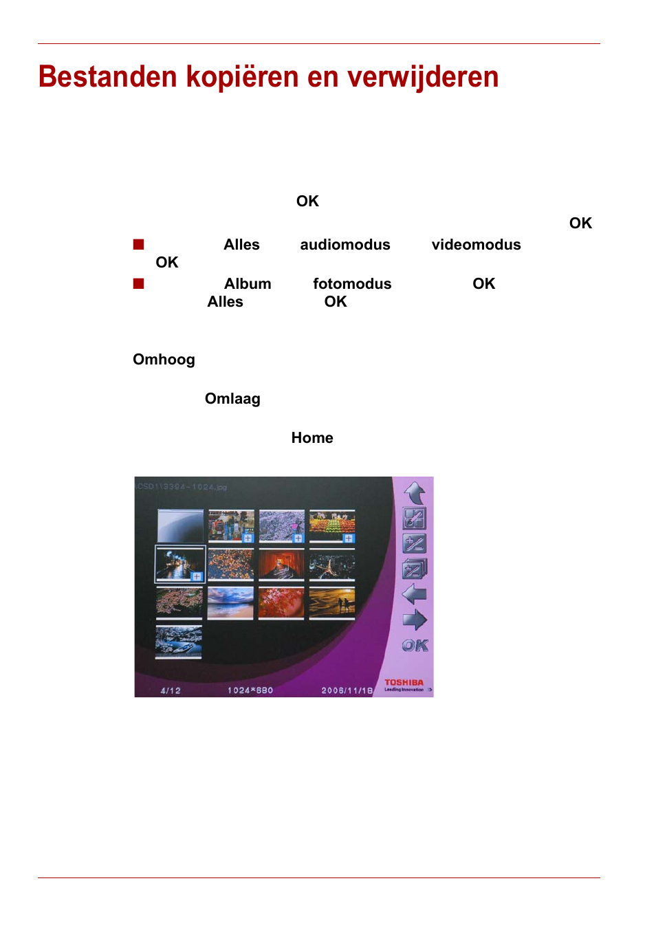 Bestanden kopiëren en verwijderen | Toshiba Gigaframe L80-81 User Manual | Page 364 / 870