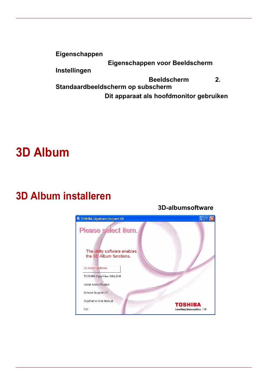 3d album, 3d album installeren | Toshiba Gigaframe L80-81 User Manual | Page 370 / 870