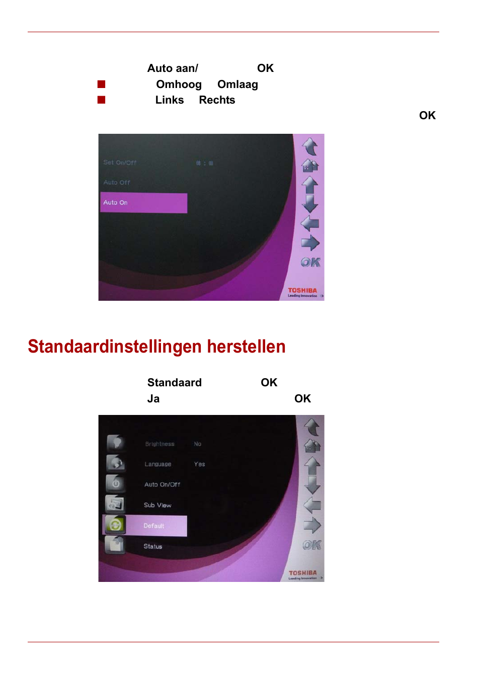 Standaardinstellingen herstellen | Toshiba Gigaframe L80-81 User Manual | Page 378 / 870