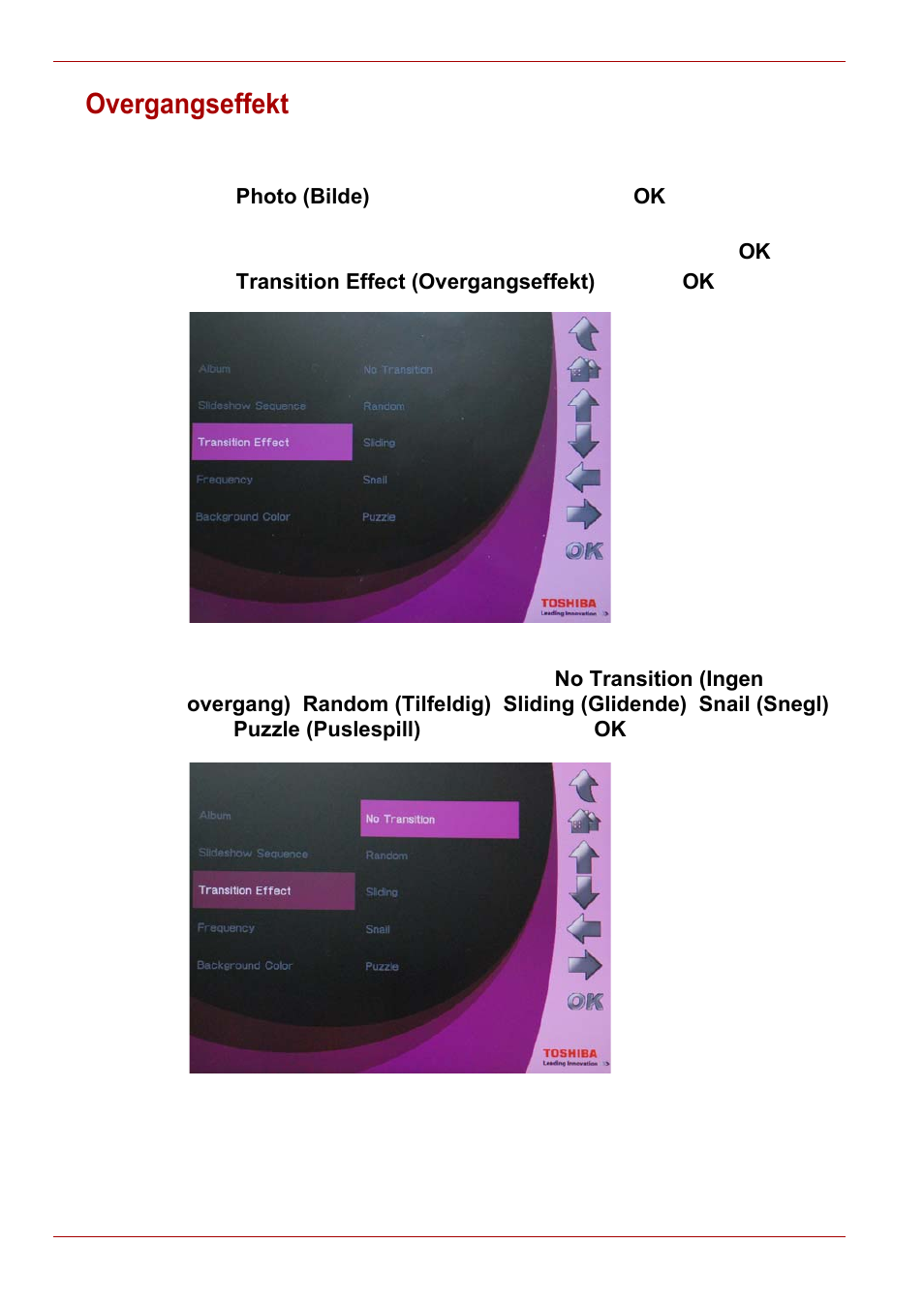 Overgangseffekt | Toshiba Gigaframe L80-81 User Manual | Page 398 / 870