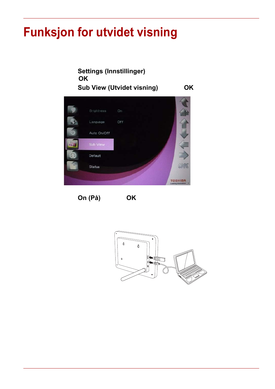 Funksjon for utvidet visning | Toshiba Gigaframe L80-81 User Manual | Page 415 / 870