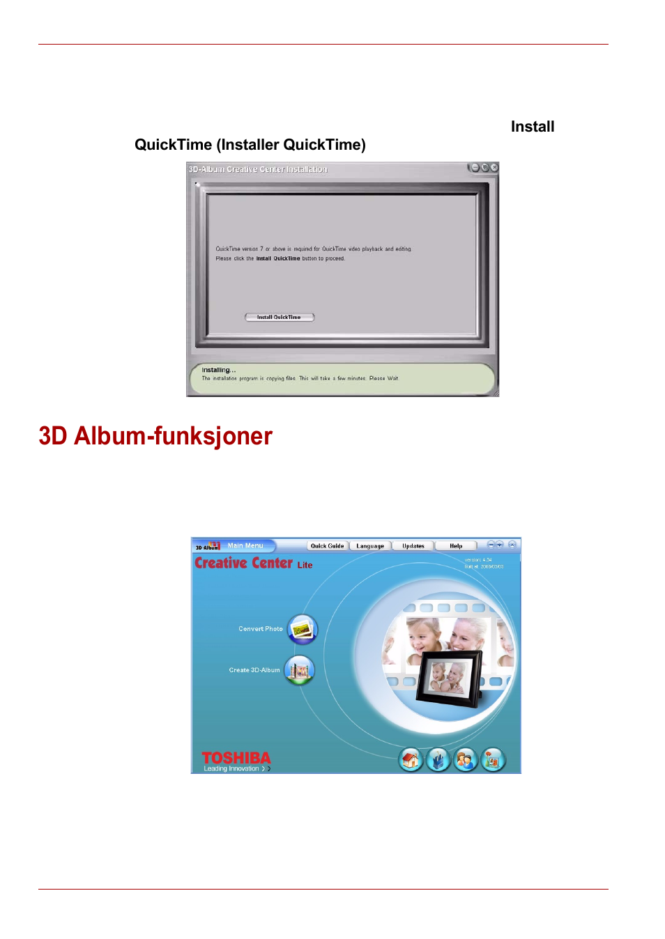 3d album-funksjoner | Toshiba Gigaframe L80-81 User Manual | Page 420 / 870