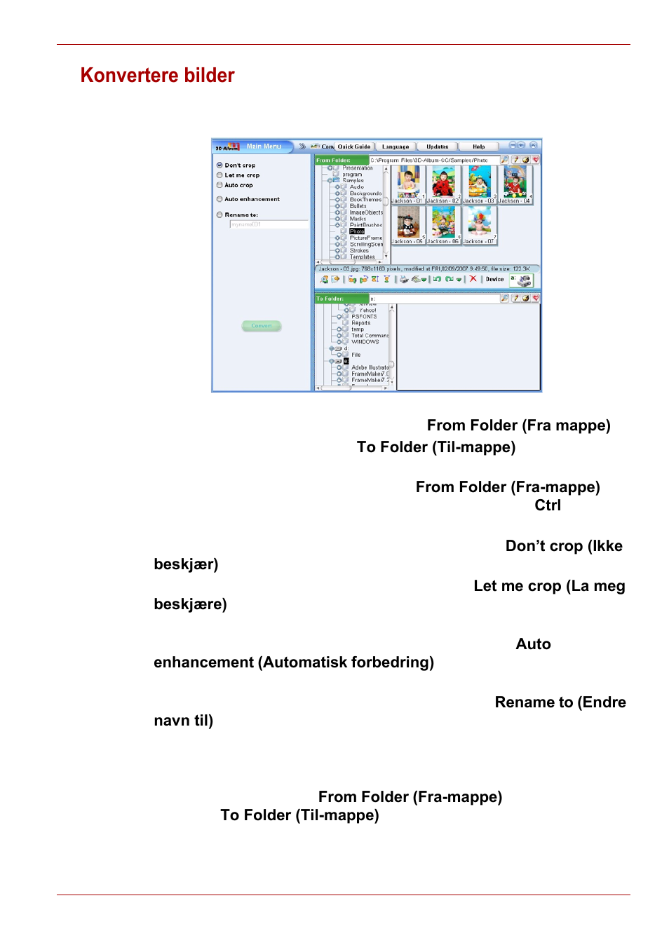 Konvertere bilder | Toshiba Gigaframe L80-81 User Manual | Page 421 / 870