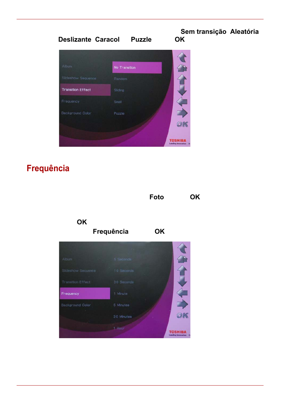 Frequência | Toshiba Gigaframe L80-81 User Manual | Page 446 / 870