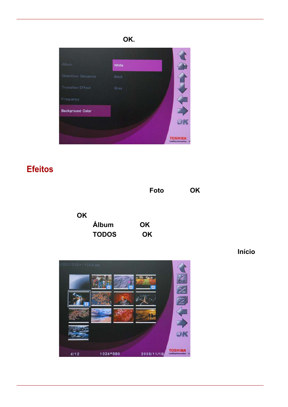 Efeitos | Toshiba Gigaframe L80-81 User Manual | Page 448 / 870