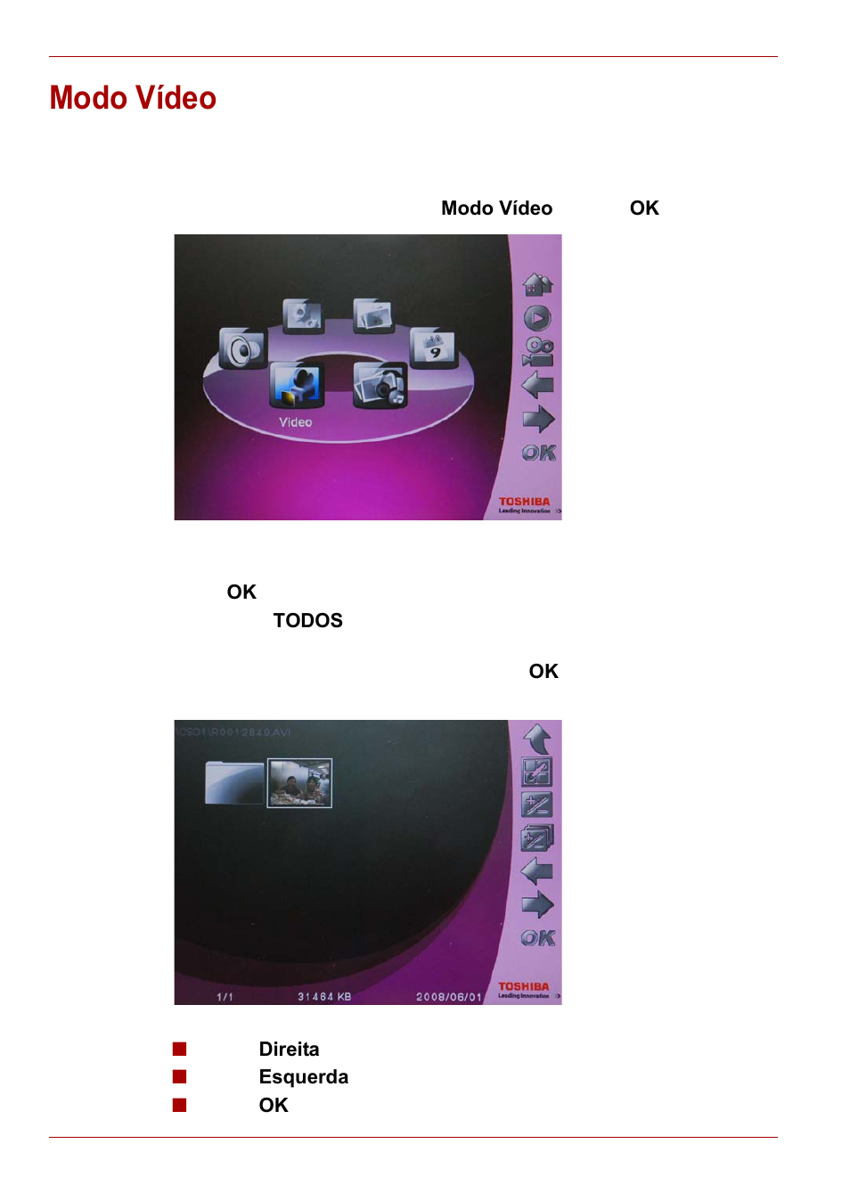 Modo vídeo | Toshiba Gigaframe L80-81 User Manual | Page 456 / 870