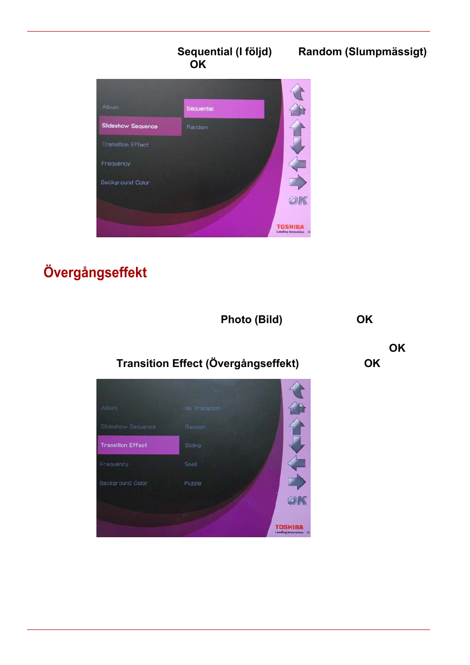 Övergångseffekt | Toshiba Gigaframe L80-81 User Manual | Page 492 / 870