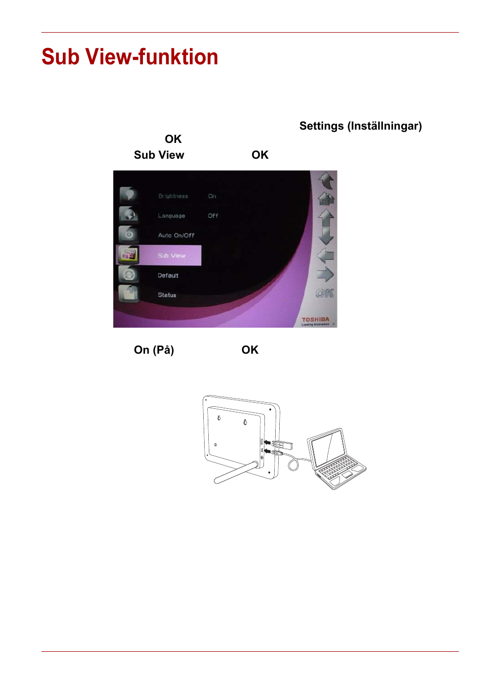 Sub view-funktion | Toshiba Gigaframe L80-81 User Manual | Page 509 / 870