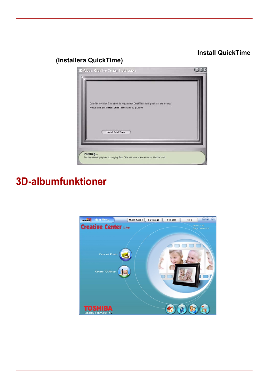 3d-albumfunktioner | Toshiba Gigaframe L80-81 User Manual | Page 514 / 870