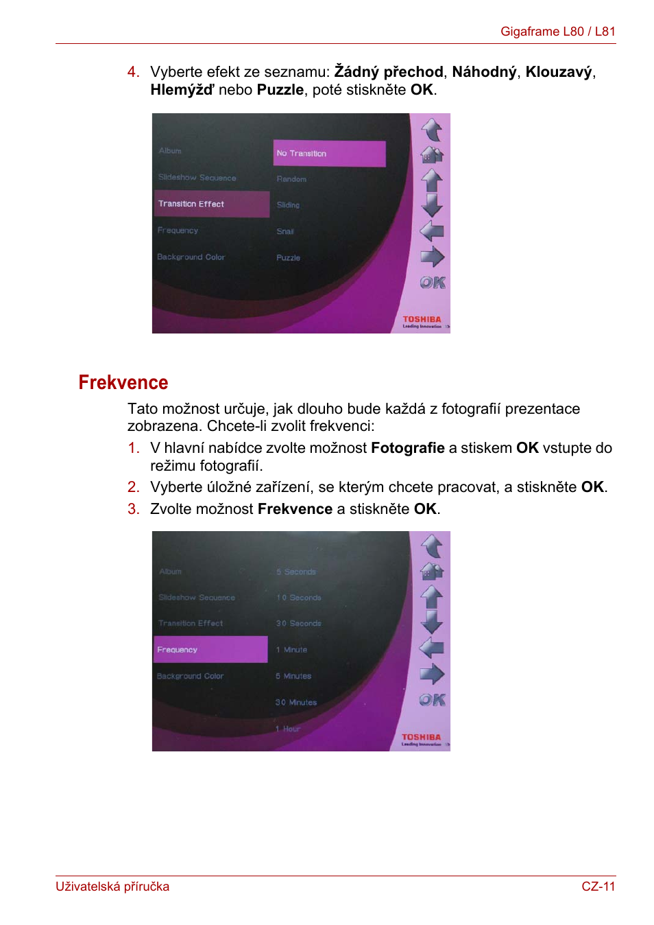 Frekvence | Toshiba Gigaframe L80-81 User Manual | Page 539 / 870