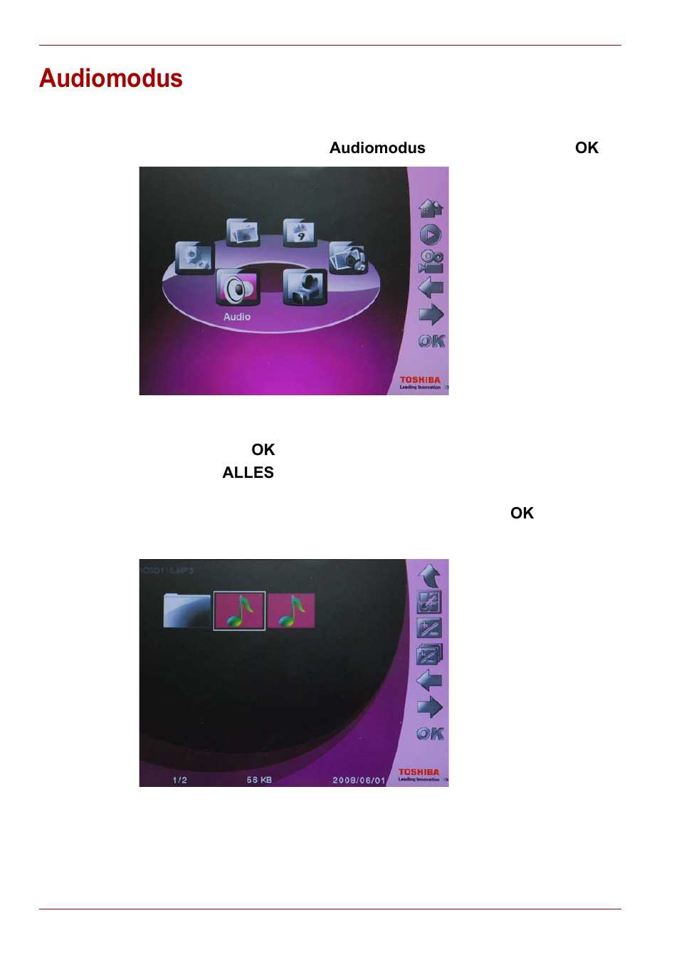 Audiomodus | Toshiba Gigaframe L80-81 User Manual | Page 72 / 870