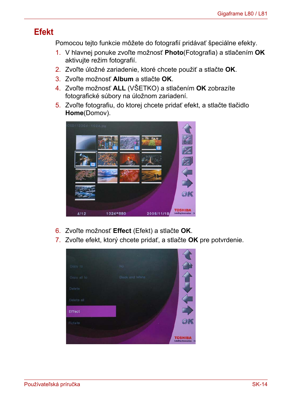 Efekt | Toshiba Gigaframe L80-81 User Manual | Page 787 / 870