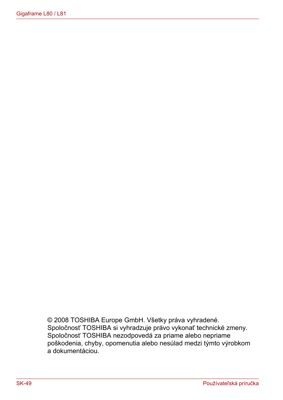 Toshiba Gigaframe L80-81 User Manual | Page 822 / 870