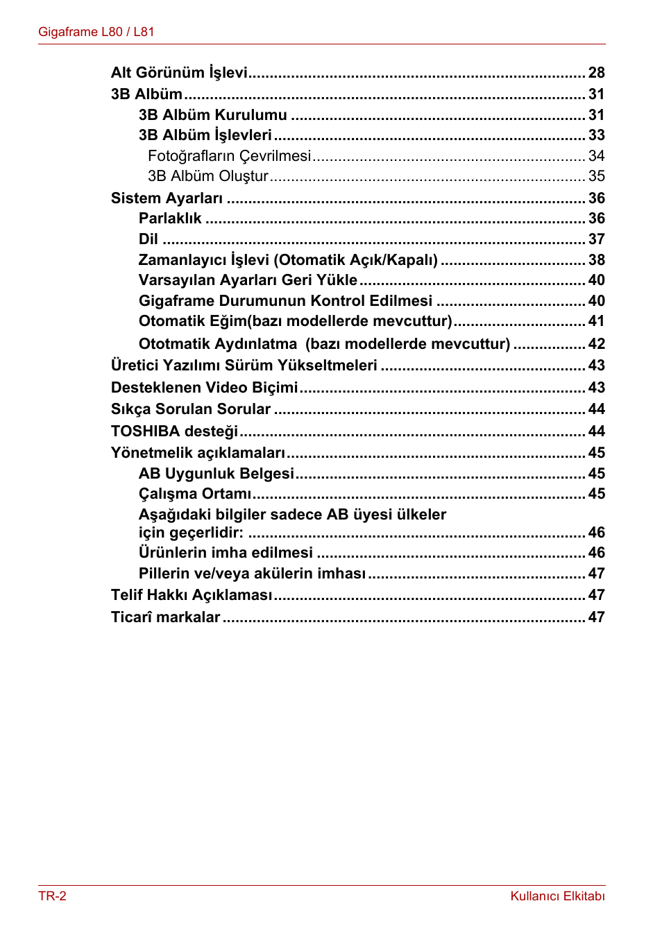 Toshiba Gigaframe L80-81 User Manual | Page 824 / 870