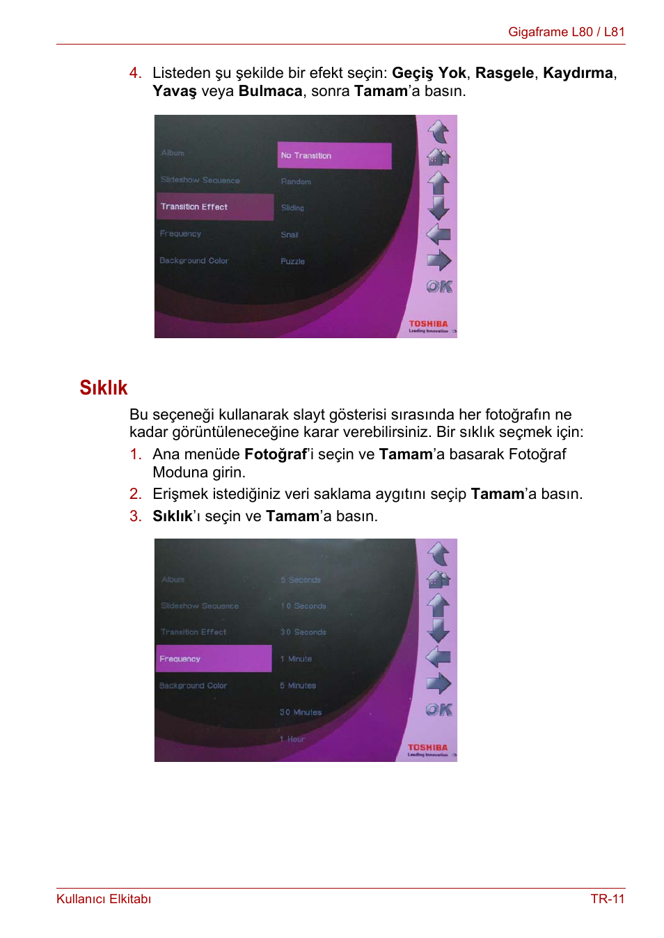 Sıklık | Toshiba Gigaframe L80-81 User Manual | Page 833 / 870