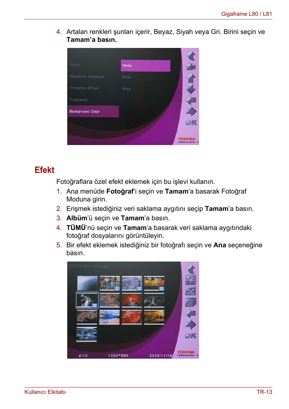 Efekt | Toshiba Gigaframe L80-81 User Manual | Page 835 / 870