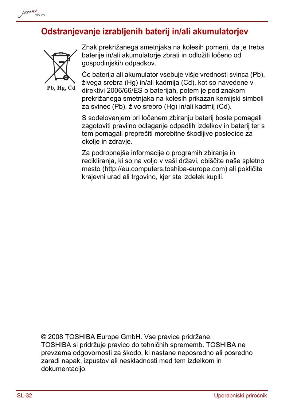 Toshiba JournE album User Manual | Page 356 / 420