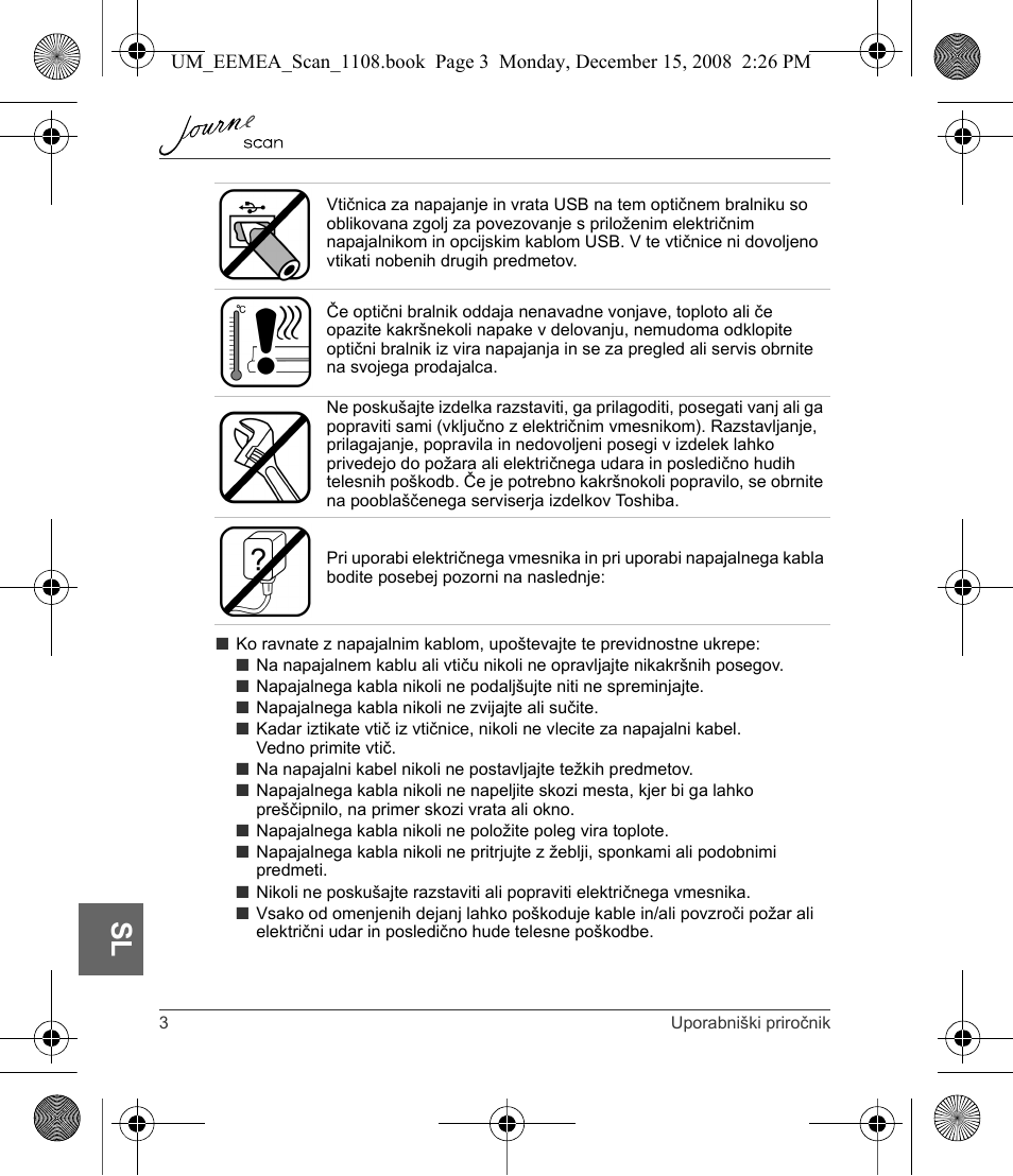 Toshiba JournE Scan User Manual | Page 184 / 236