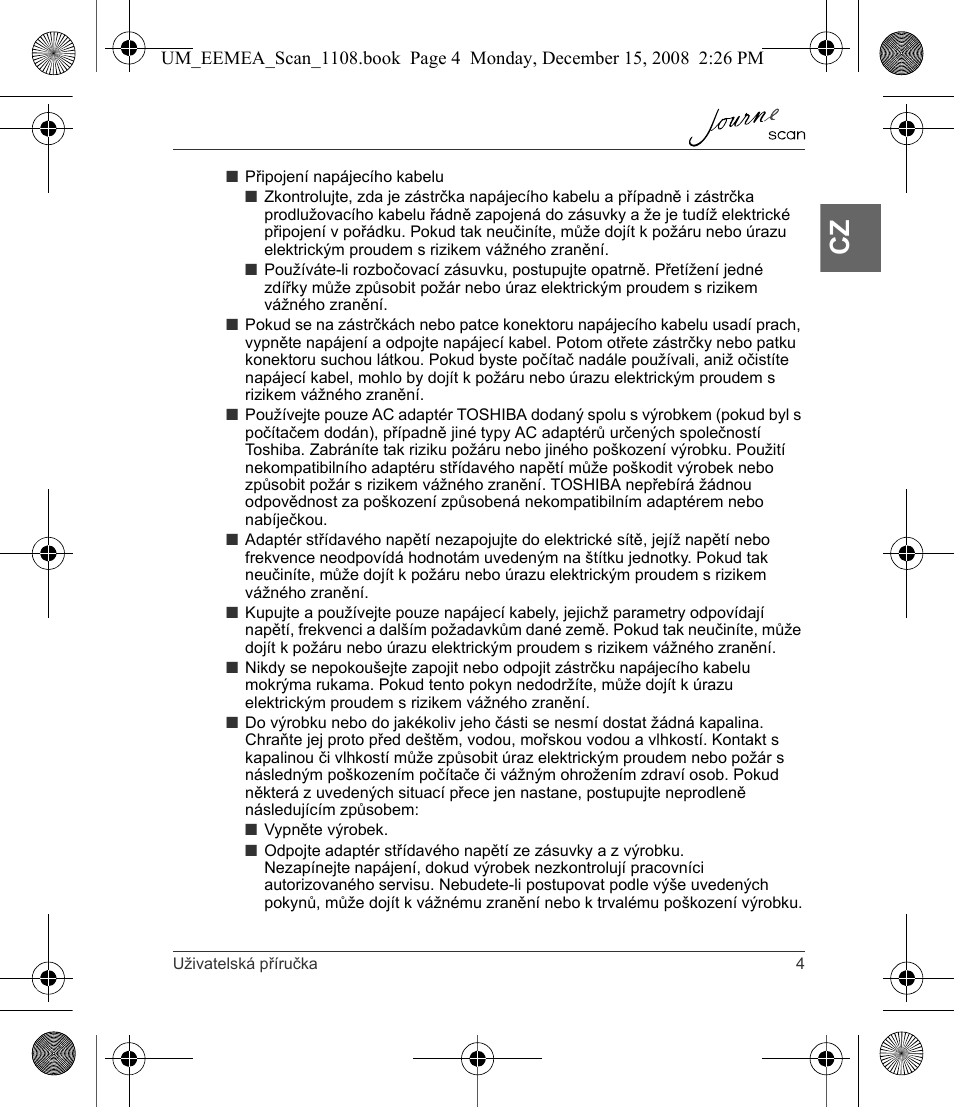 Toshiba JournE Scan User Manual | Page 23 / 236