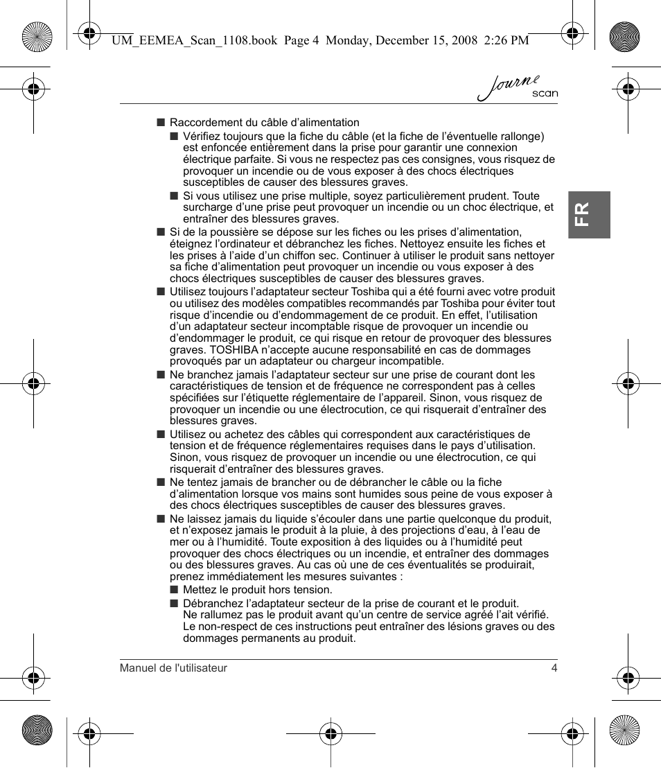 Toshiba JournE Scan User Manual | Page 41 / 236