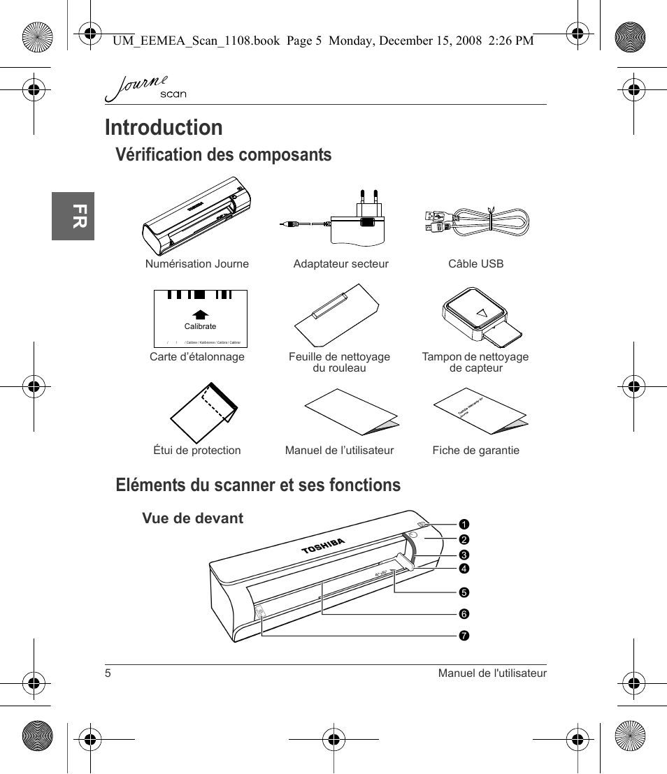 Introduction | Toshiba JournE Scan User Manual | Page 42 / 236
