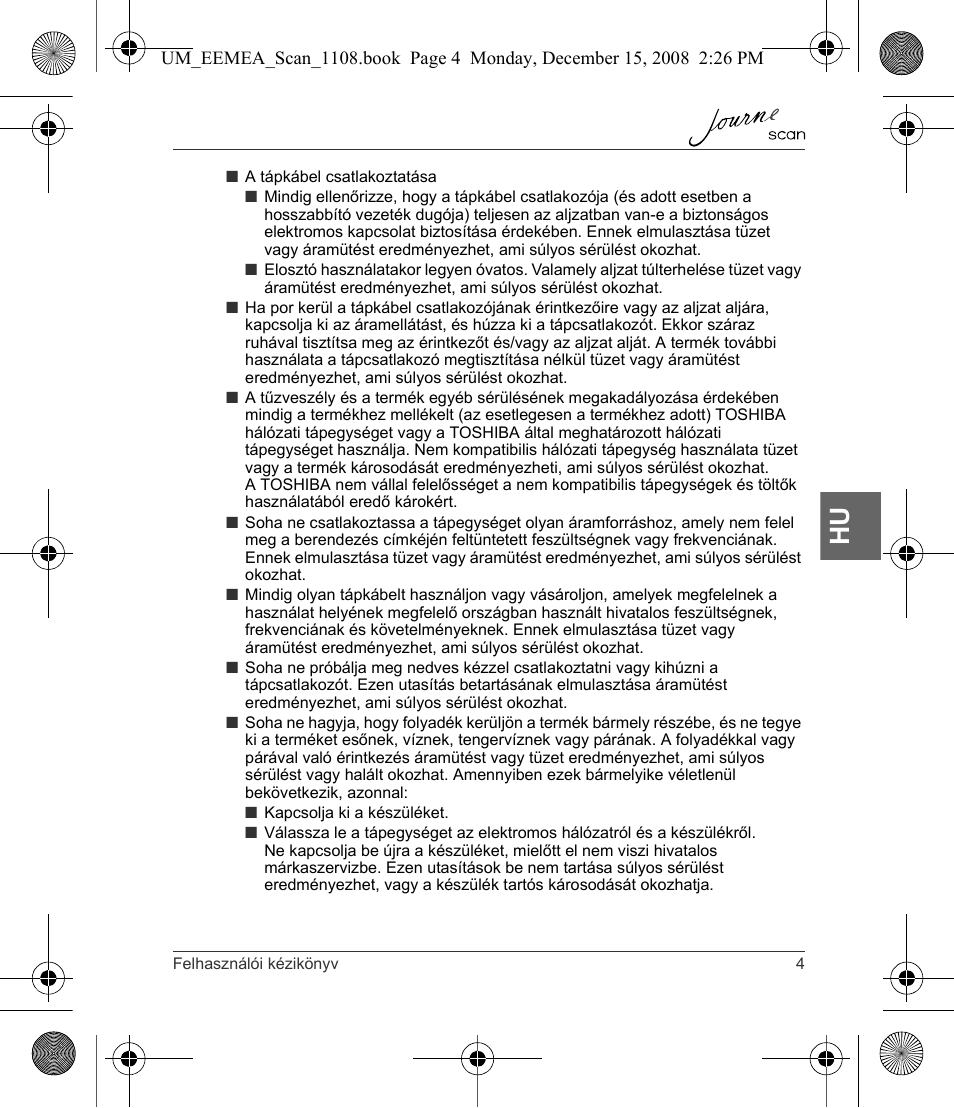 Toshiba JournE Scan User Manual | Page 95 / 236