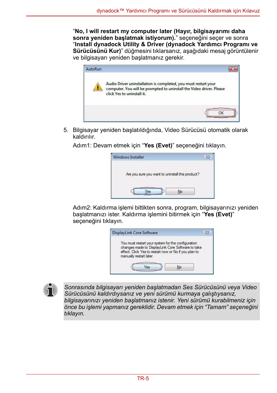 Toshiba Dynadock User Manual | Page 101 / 132