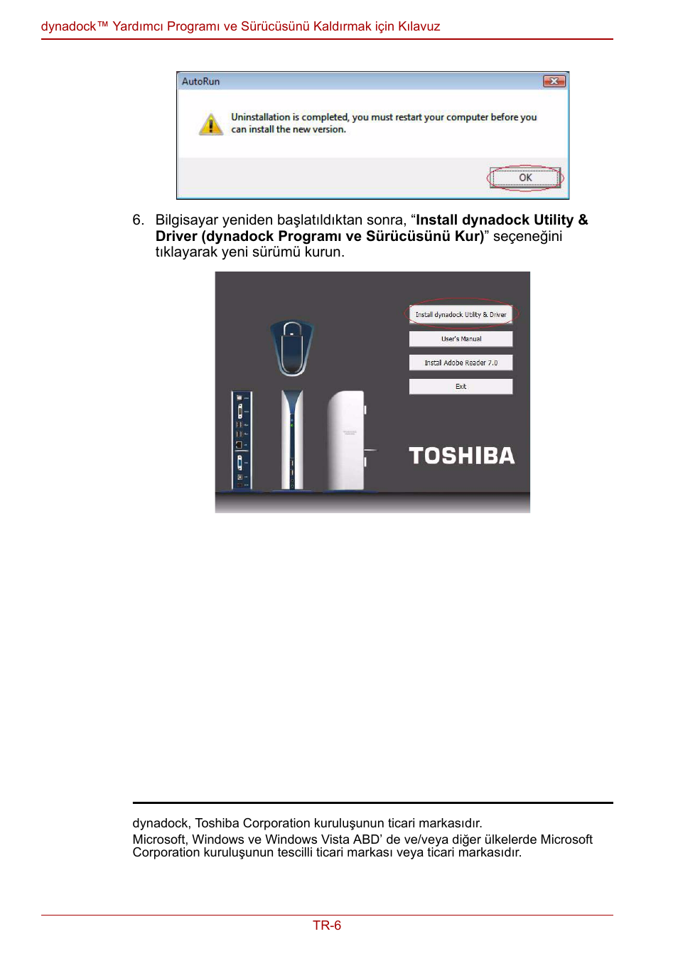 Toshiba Dynadock User Manual | Page 102 / 132