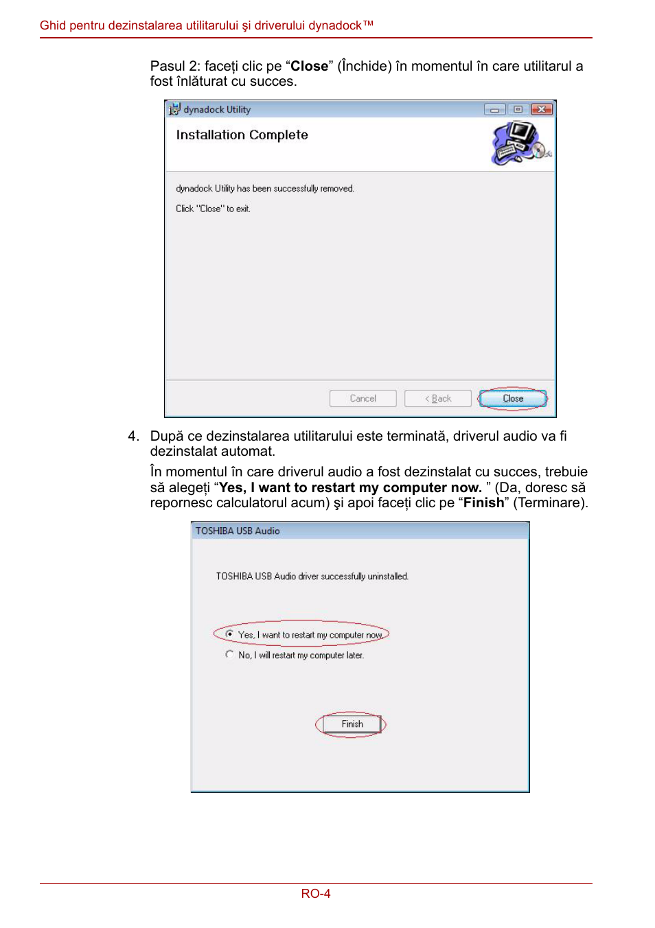 Toshiba Dynadock User Manual | Page 106 / 132
