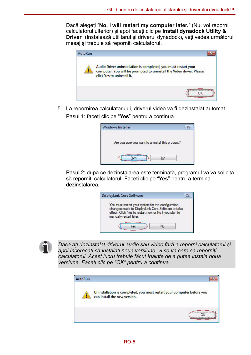 Toshiba Dynadock User Manual | Page 107 / 132