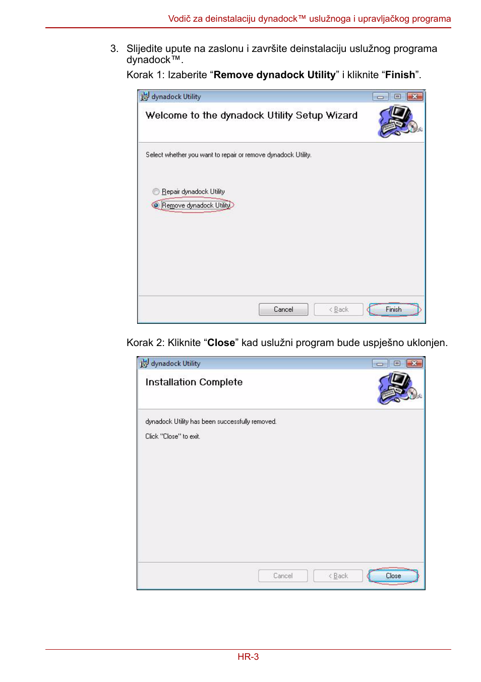 Toshiba Dynadock User Manual | Page 117 / 132