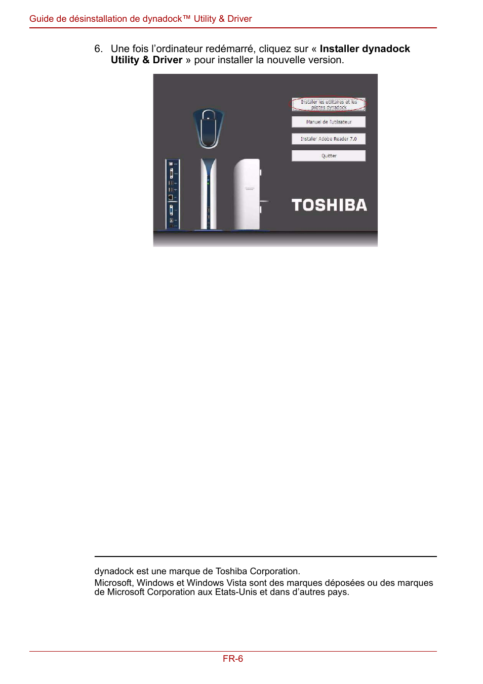 Toshiba Dynadock User Manual | Page 12 / 132