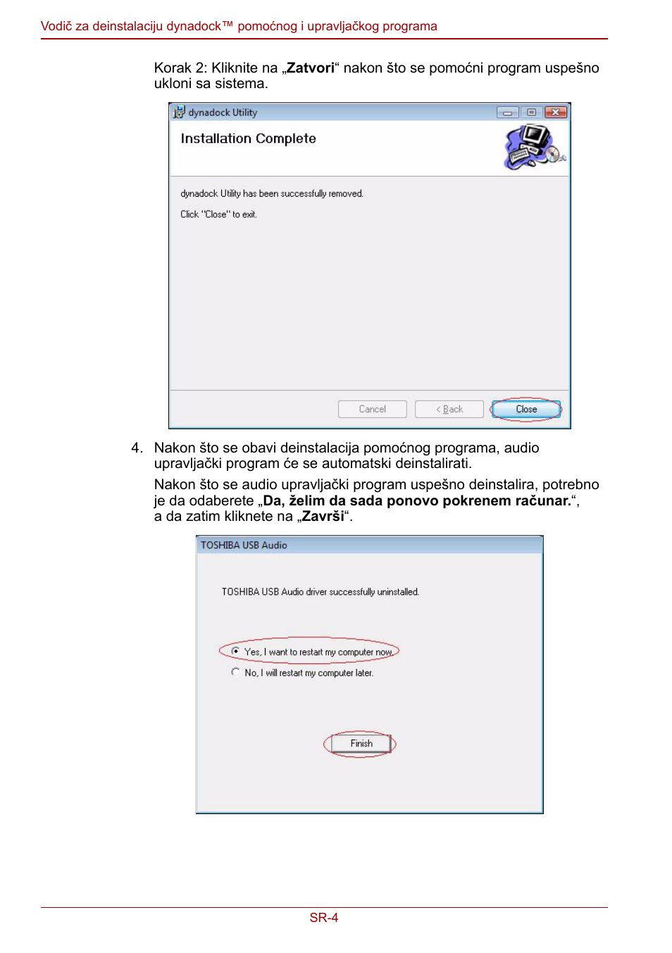 Toshiba Dynadock User Manual | Page 124 / 132