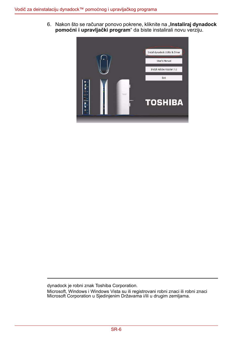Toshiba Dynadock User Manual | Page 126 / 132