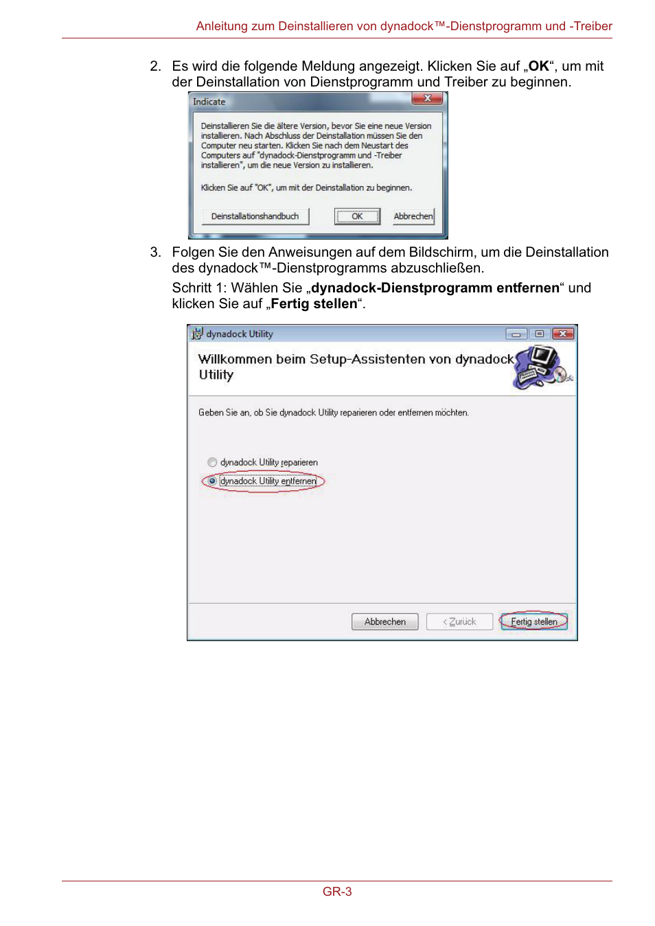 Toshiba Dynadock User Manual | Page 15 / 132