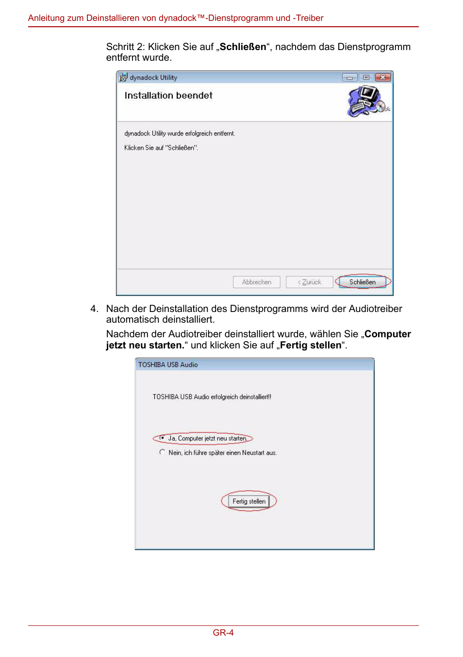 Toshiba Dynadock User Manual | Page 16 / 132
