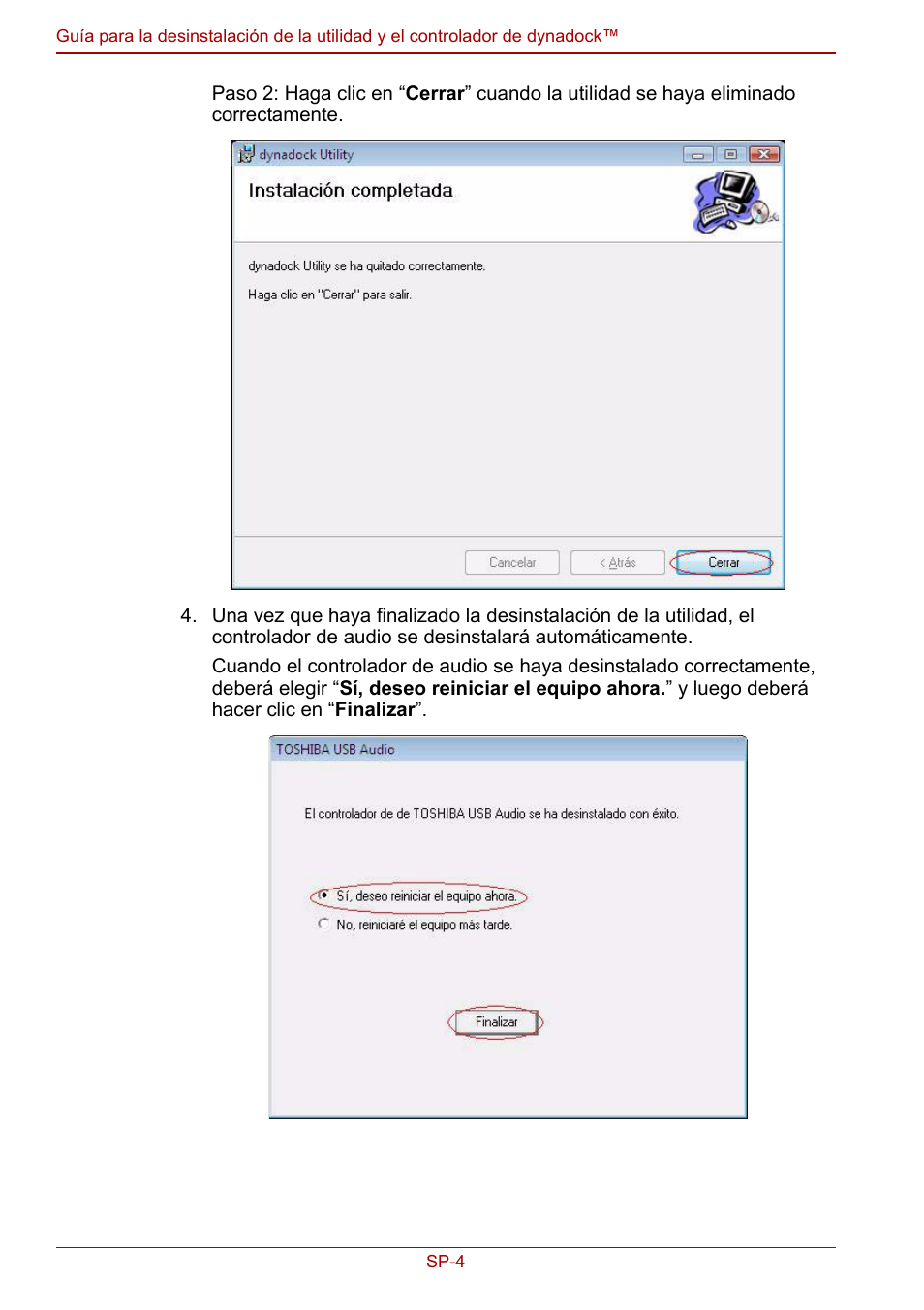 Toshiba Dynadock User Manual | Page 22 / 132