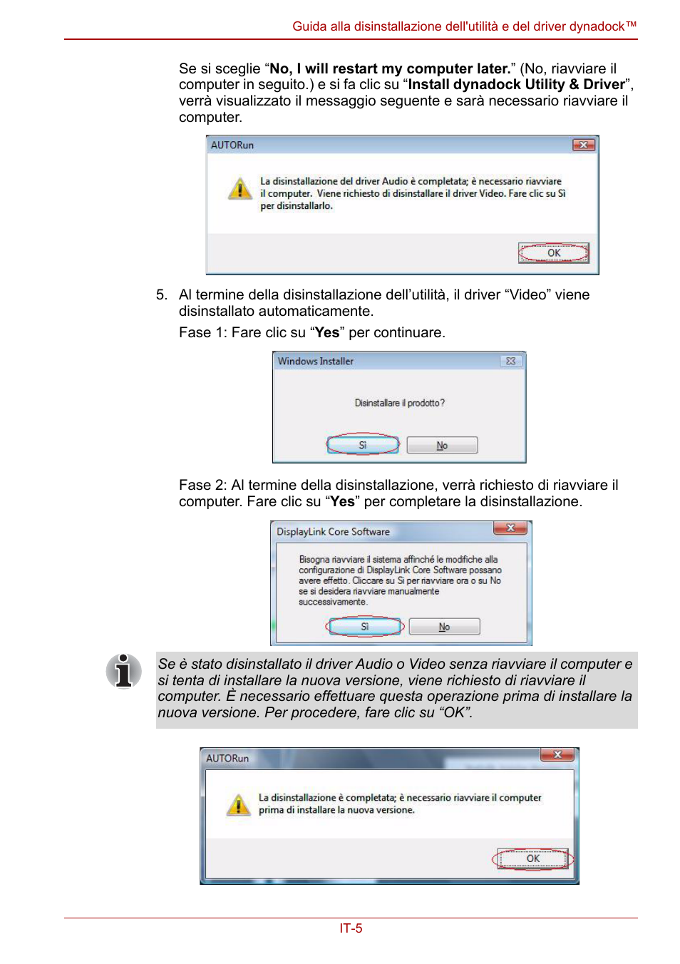 Toshiba Dynadock User Manual | Page 29 / 132