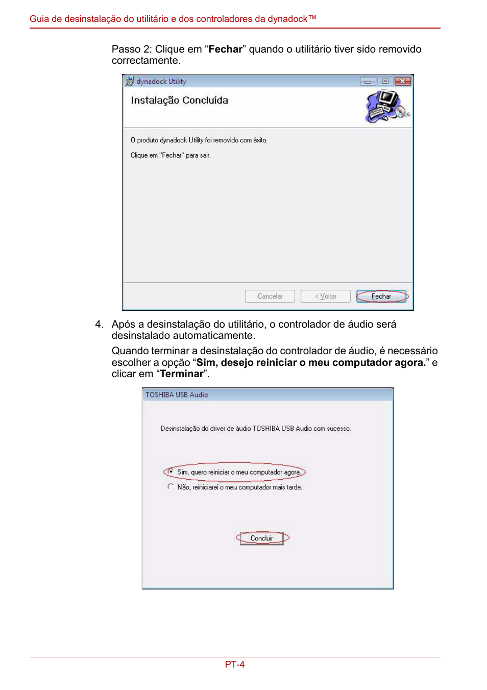 Toshiba Dynadock User Manual | Page 40 / 132