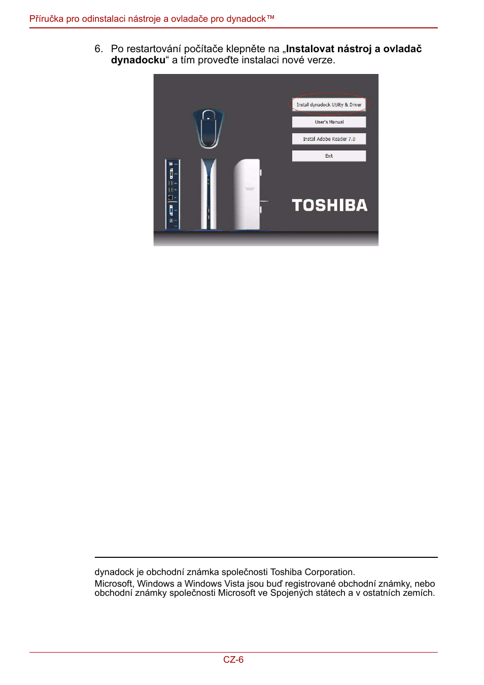 Toshiba Dynadock User Manual | Page 48 / 132