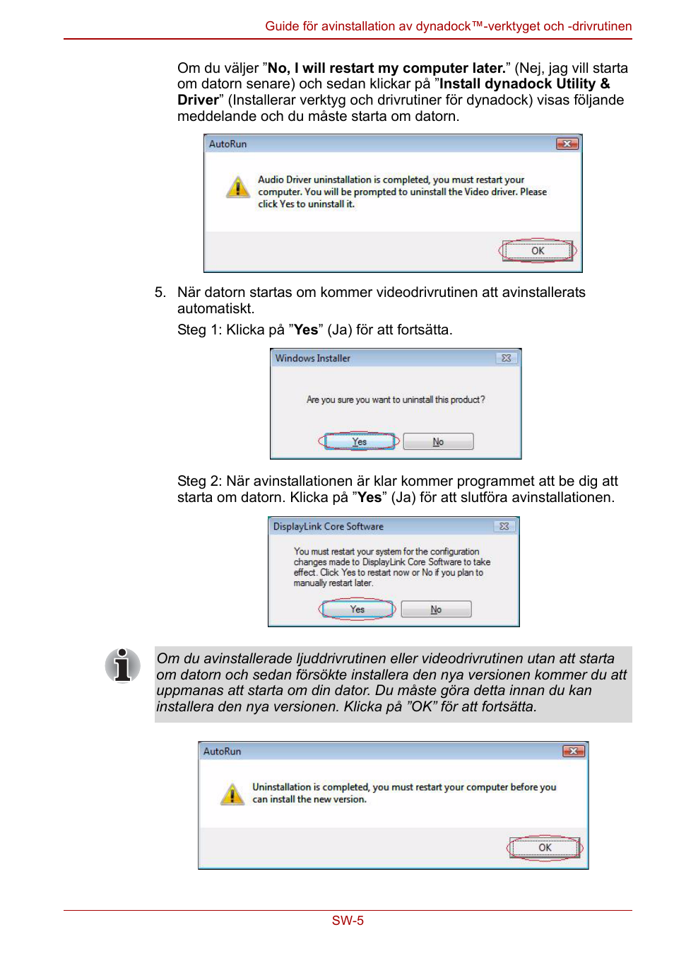 Toshiba Dynadock User Manual | Page 59 / 132