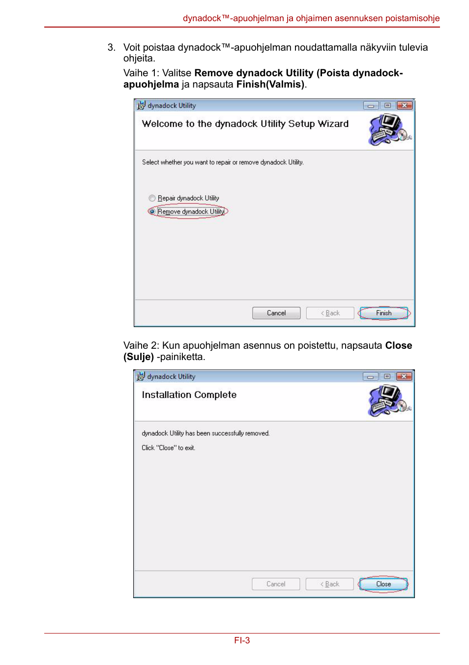 Toshiba Dynadock User Manual | Page 75 / 132