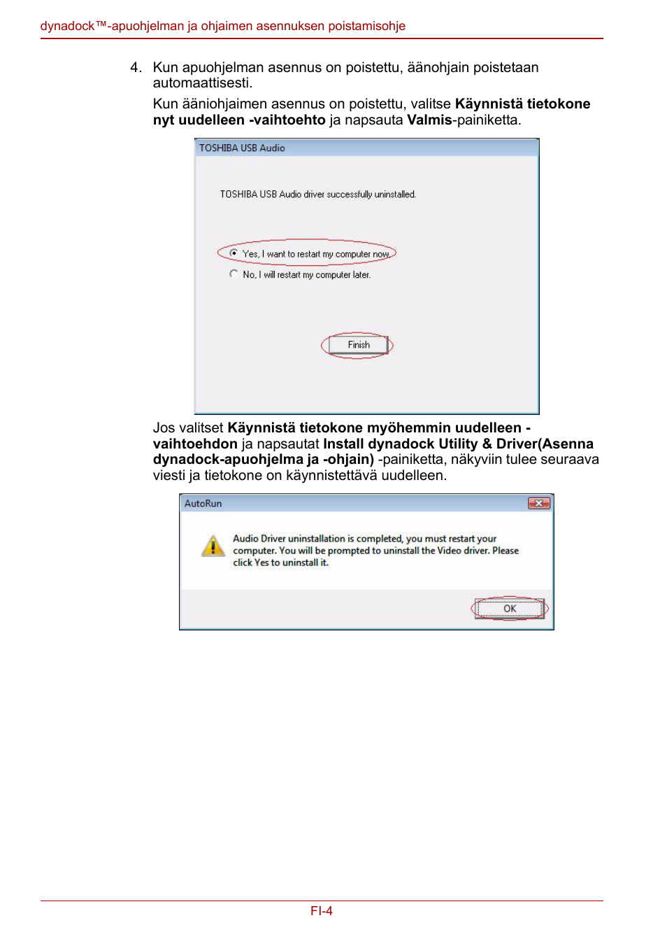 Toshiba Dynadock User Manual | Page 76 / 132